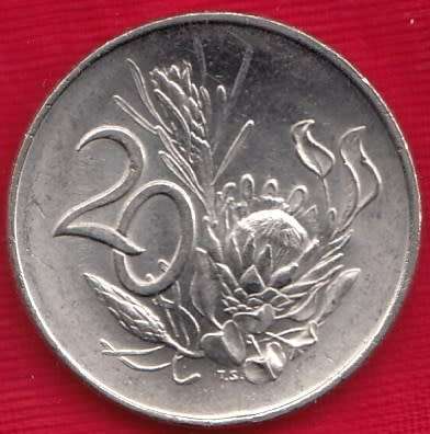 1965   20c   COIN   (AFR)       SUN6298