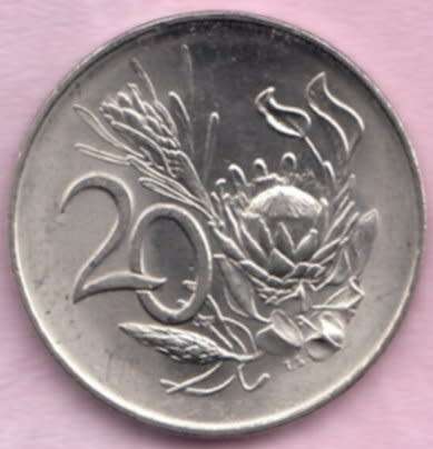 1965   20c   COIN   (ENGLISH)       SUN6309