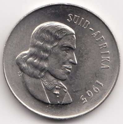1965   20c   COIN   (AFRIKAANS)       SUN6428
