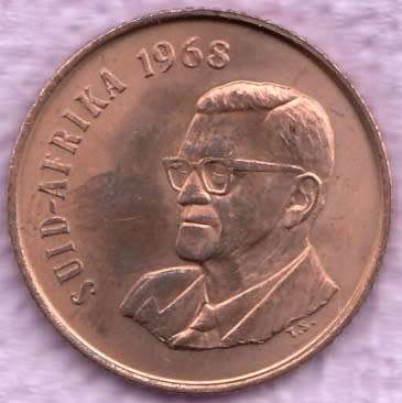 1968   2c   COIN   (AFRIKAANS)       SUN6703