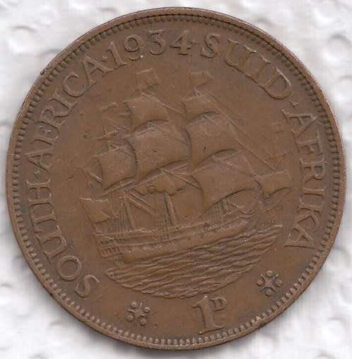 1934 1D  COIN                         SUN6742
