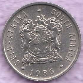 1986   5c   Coin                SUN6755
