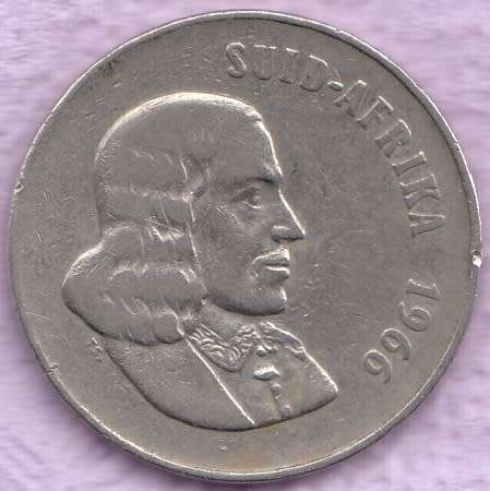 1966   50c   COIN  (AFRIKAANS)                SUN6786