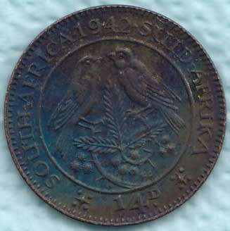 1942   QUARTER   PENNY  COIN                  SUN6841