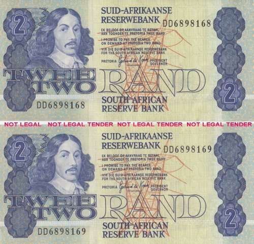 R2 SET OF NOTES  (TWO Consecutive DD Notes)        SET031