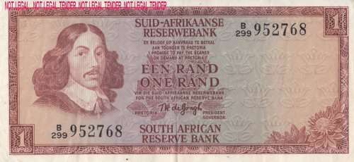 ***  TW DE JONGH   R1  NOTE   ***      B299 952768       SET009