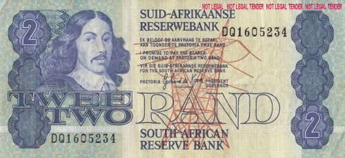 SOUTH AFRICA   GPC DE KOCK   R2   NOTE      DQ1605234        SET036