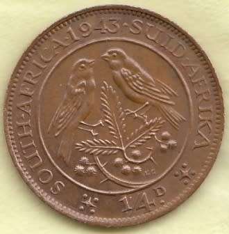 *****  1943   1/4D  COIN  *****          SA        SUN7309