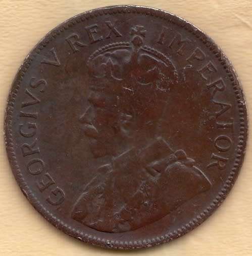 1931    PENNY   COIN    SOUTH AFRICA                    SUN7422