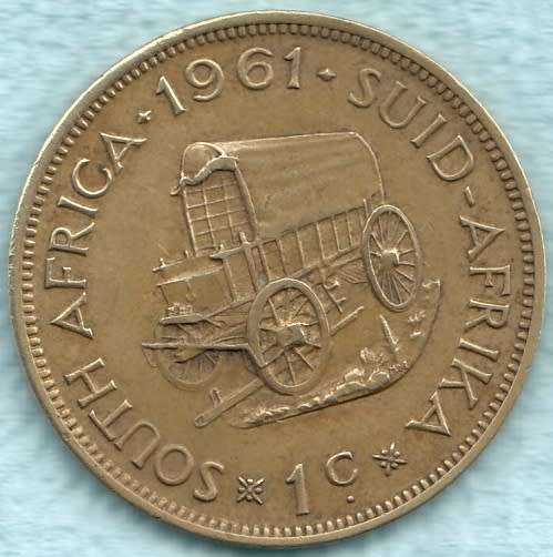 *****  1961   1 CENT  COIN  *****         SA         SUN7443