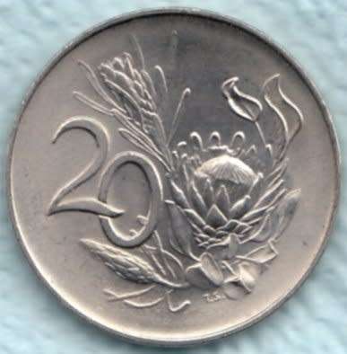 1965   20c   COIN   (ENGLISH)       SUN7535