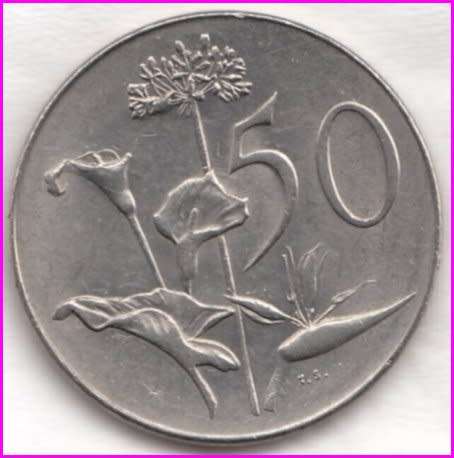 1968    50c   (ENGLISH)     COIN                         SUN7594