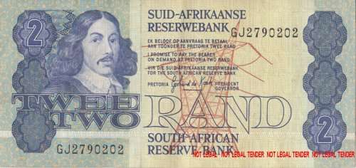 SOUTH AFRICA   GPC DE KOCK   R2   NOTE      GJ2790202           SET028