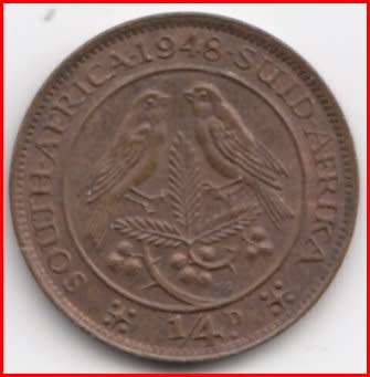 1948      1/4 D    SOUTH AFRICA                 SUN7902