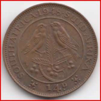 1948      1/4 D    SOUTH AFRICA                 SUN7915
