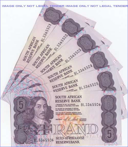 CL STALS    R5  NOTES     *** SIX NOTES IN SEQUENCE***           SET050