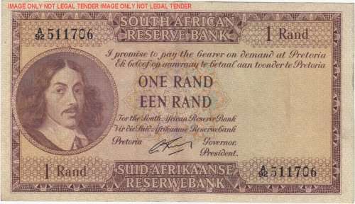 G RISSIK - 1st Issue - 1 Rand    A92 511706                 SET008