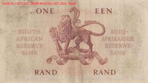 G RISSIK - 1st Issue - 1 Rand    A92 511706                 SET008