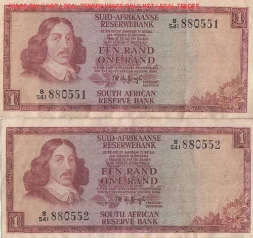 TW DE JONG     ***  TWO    R1   NOTES  IN  SEQUENCE  ***        SET054