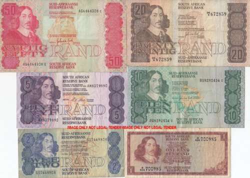 ***  SET OF 6 NOTES   ***        SET056
