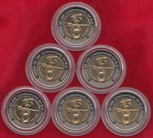 2017 SA  R5 OLIVER TAMBO   COIN  IN   HOLDER  UNC