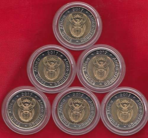 2017 SA  R5 OLIVER TAMBO   COIN  IN   HOLDER  UNC