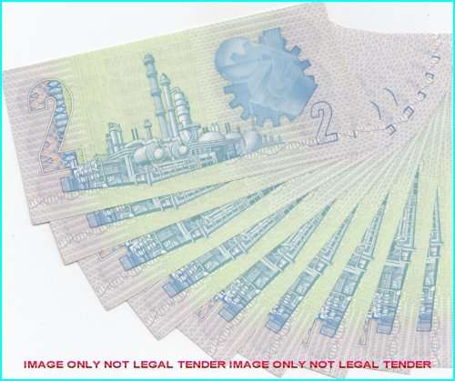 WOW    ***  9 X GPC DE KOCK   R2  NOTES IN SEQUENCE    AUNC  ***        SET045