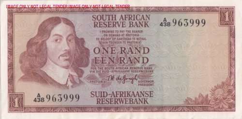 TW DE JONGH   R1  NOTE           A438 963999     AUNC     SET057