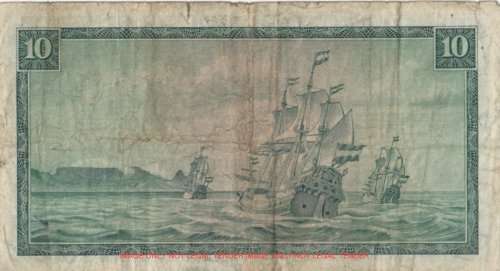 SOUTH AFRICA   TW DE JONGH  R10   NOTE    C325  4589731    SET068
