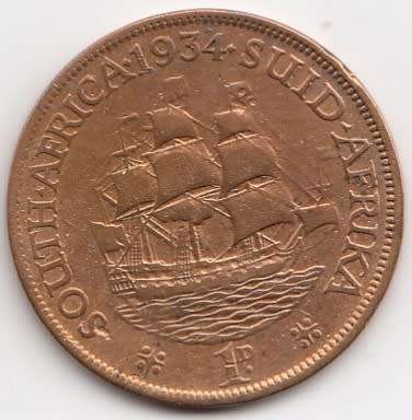 1934 1D  COIN                         SUN8654