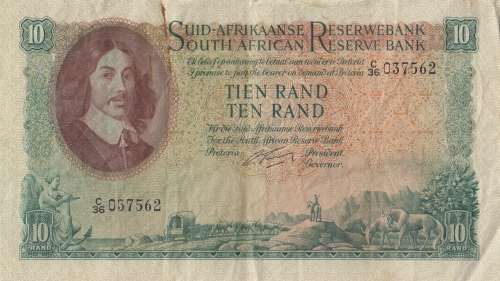 SOUTH AFRICA   G RISSIK   R10   NOTE      C36 037562         SET022