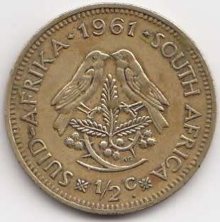 1961   1/2c   Coin                SUN8700