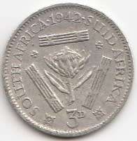 1942   THREEPENCE                     SUN8704