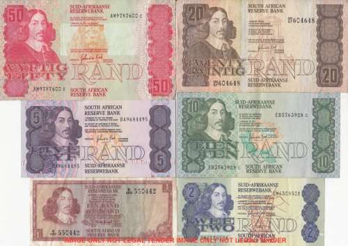 ***  SET OF  SIX  NOTES   ***        SET051