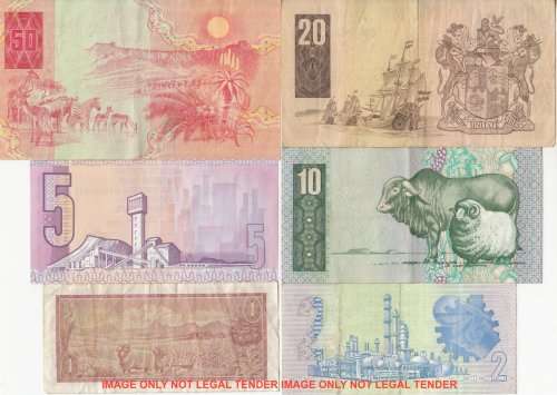 ***  SET OF  SIX  NOTES   ***        SET051