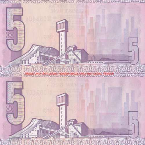 ***  GPC DE KOCK    R5  NOTES     TWO IN SEQUENCE   ***    AUNC to UNC    SET051