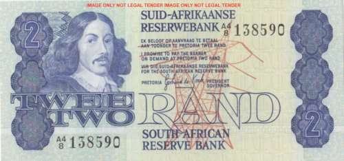 GPC DE KOCK   R2  NOTE   SOUTH AFRICA           A48 138590          SET081