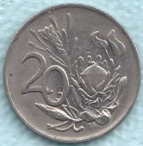 1986  20c   Coin                SUN8950