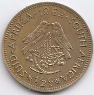 1962   1/2c   Coin                SUN8955