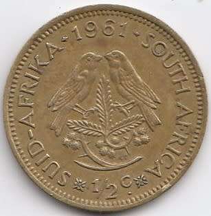 1961   1/2c   Coin                SUN8962