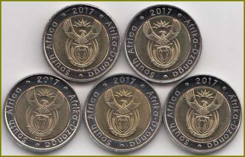 2017 SA  R5 OLIVER TAMBO   COIN  UNC
