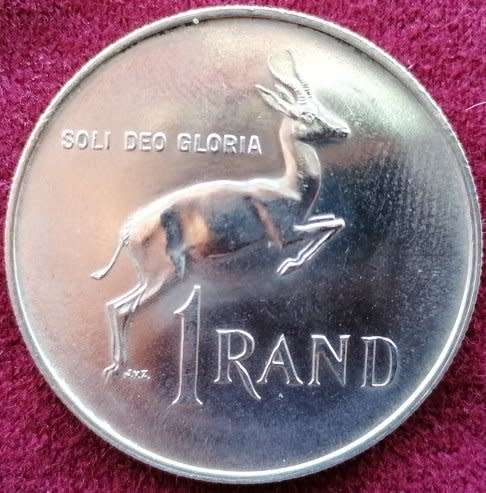 1967   SILVER   R1   COIN   (ENGLISH)       SUN9075