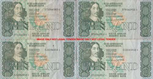 ***   GPC DE KOCK   R10  Notes   ***        ONE BID FOR ALL NOTES           SET008