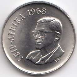 1968    10c   (AFRIKAANS)   COIN                         SUN9121
