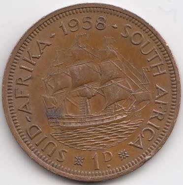 1958 PENNY COIN SA                 SUN9157