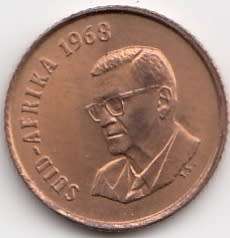 1968   1c   COIN   (AFRIKAANS)       SUN9180