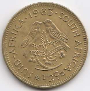 1963  1/2c   Coin                SUN9369