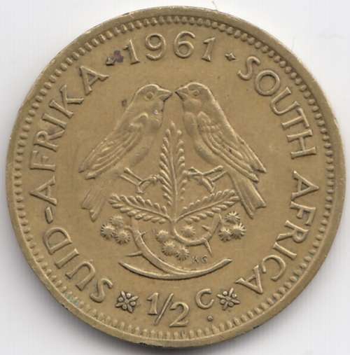 1961   1/2c   Coin                SUN9419