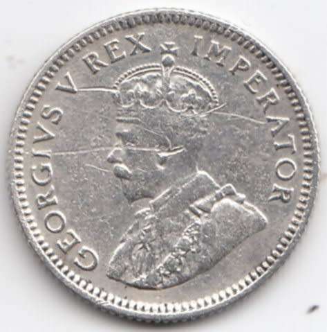 WOW    ****  1925    SIXPENCE  silver  ****                 SUN9422