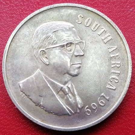 1969   SILVER   R1   COIN   (ENGLISH)       SUN9536